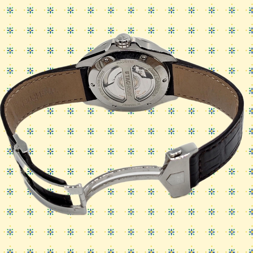 👑 Tag Heuer Grand Carrera Calibre 6 Watch 👑 - Picture 7 of 9